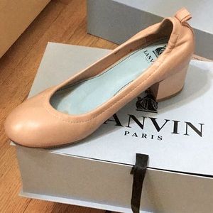 Lanvin shoes. Comes with box and dust bag.